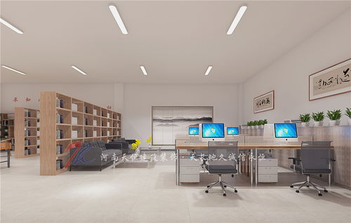 內(nèi)黃便民服務中心裝修設計案例——河南天恒裝飾公司設計服務